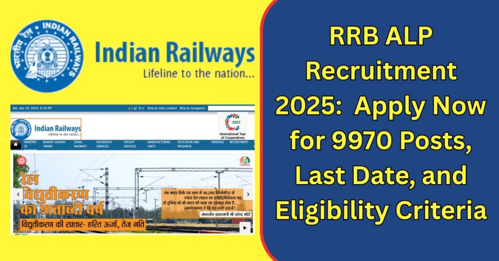 RRB ALP recruitment