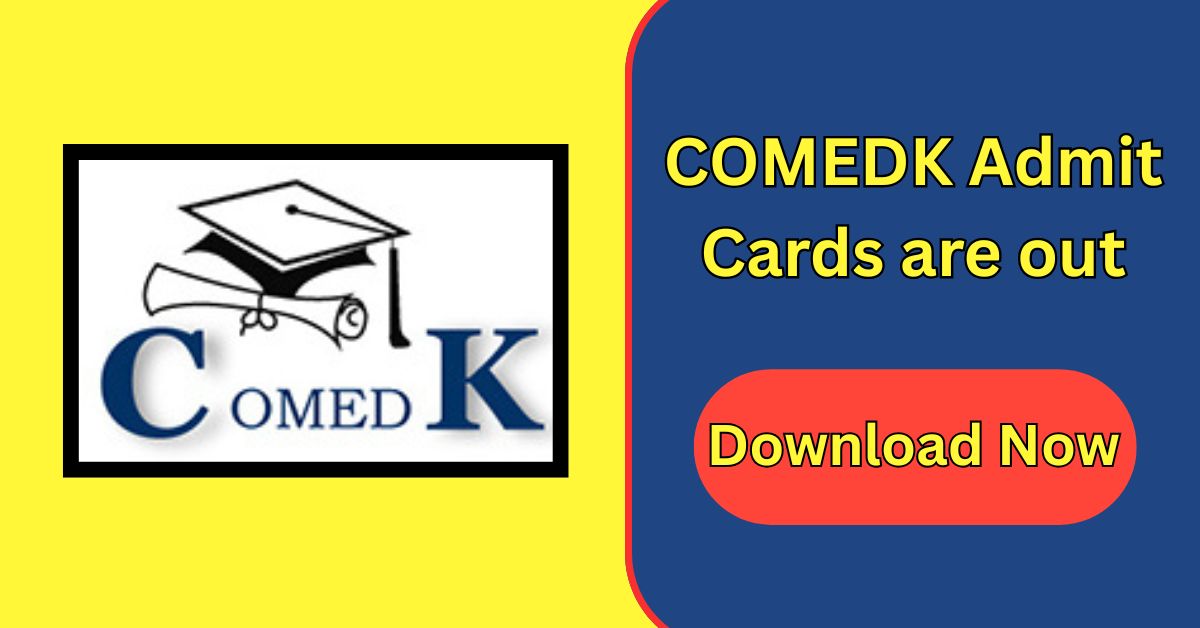 COMEDK admit card download