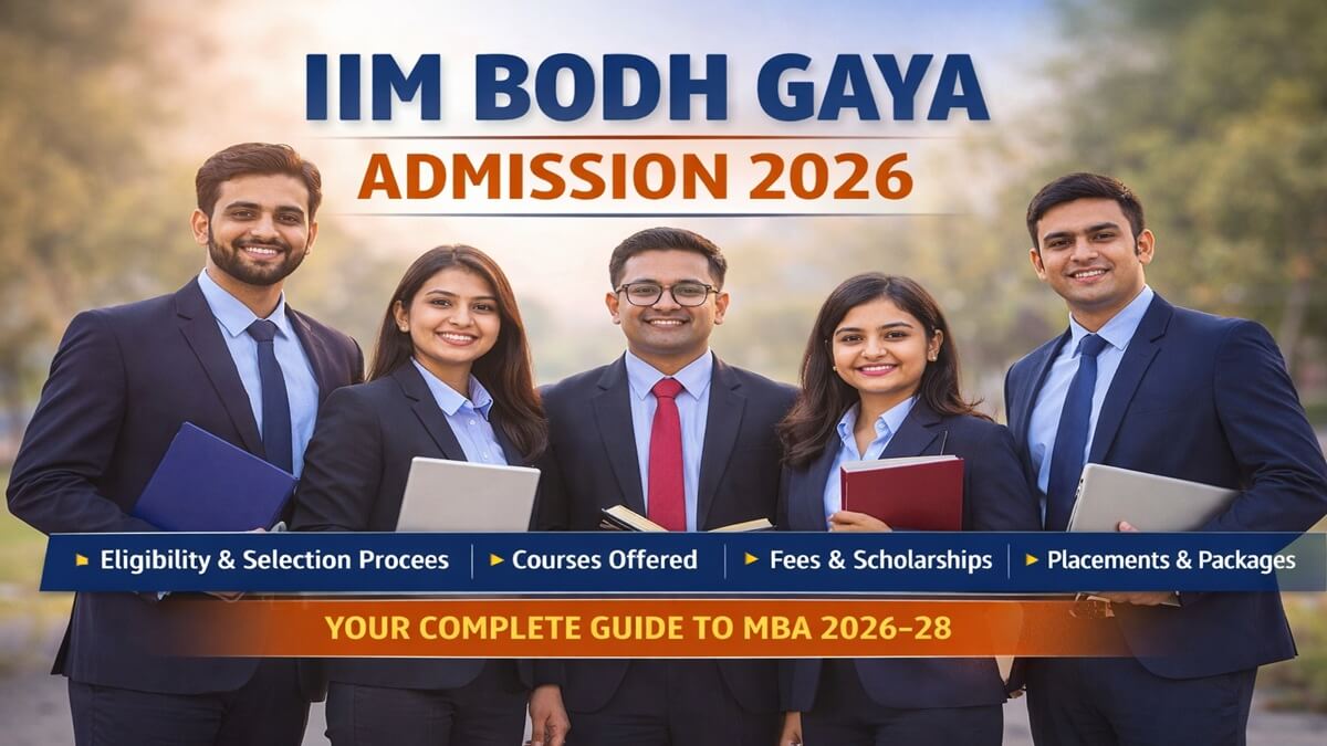 IIM Bodh Gaya Admission 2026