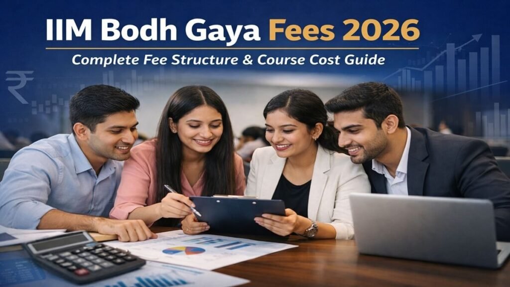 IIM Bodh Gaya Fees 2026 - Fee Structure & Course Costs