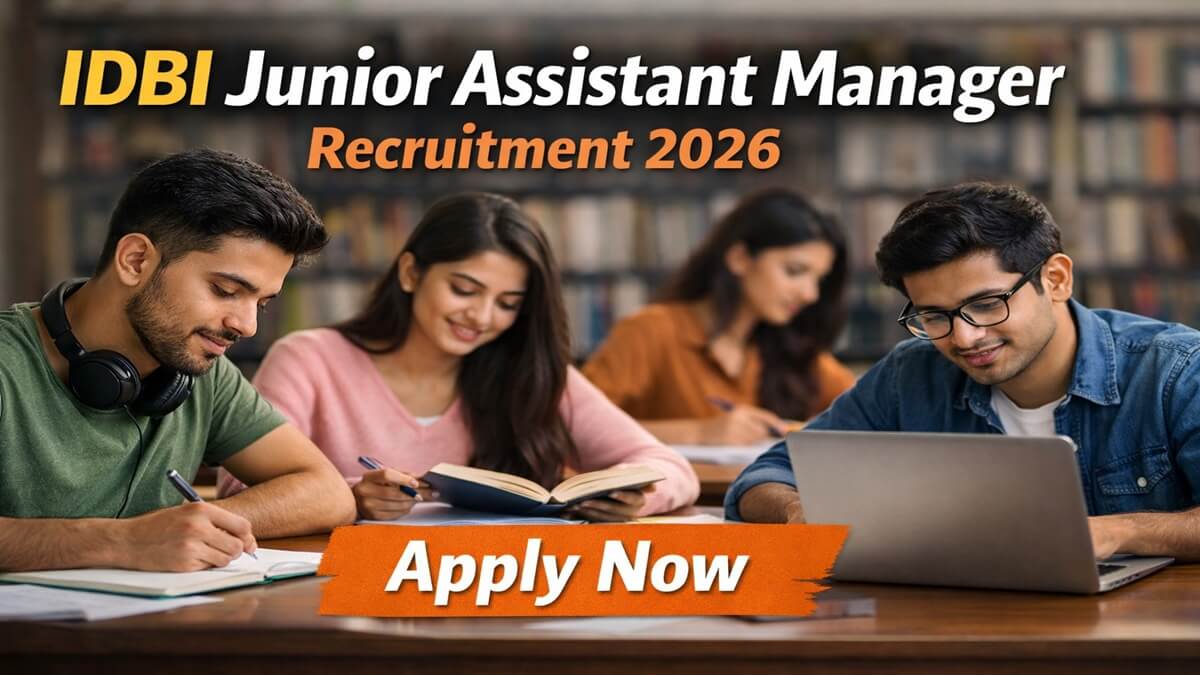 IDBI JAM Recruitment 2026